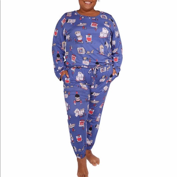 Munki Munki Exclusive 2021 Costco Print Comfy Pajamas NWT …. - Picture 1 of 10